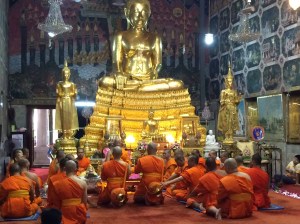 Watching Monks pray